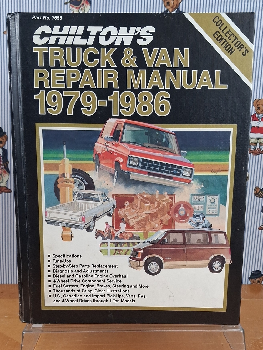 Chiltons 1979-1986 Collector's Edition Truck & Van Repair Hard Bound Manual